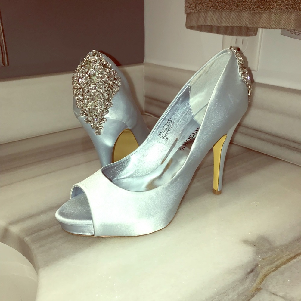 Audrey Brooke Jeweled High Heels 💎